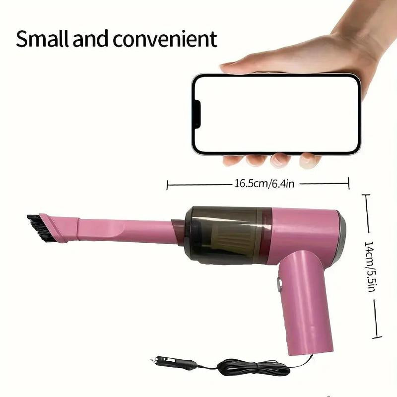 Car Vacuum Cleaner, Portable Car Vacuum Cleaner, 12V Car Vacuum Cleaner, Strong Suction & Large Power Vacuum Cleaner, Suitable for Car Use