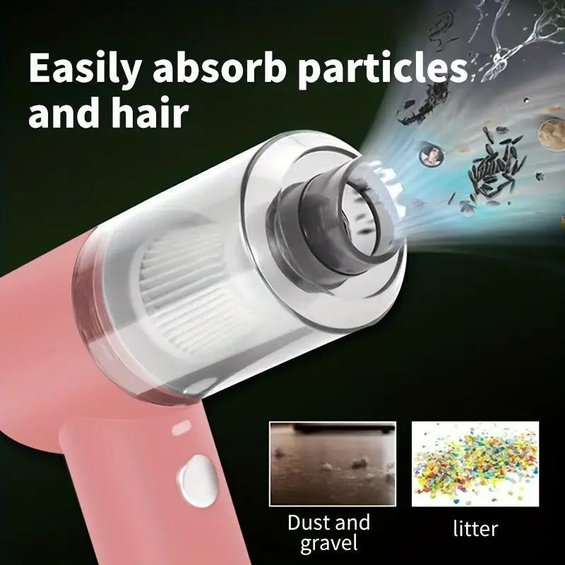 Car Vacuum Cleaner, Portable Car Vacuum Cleaner, 12V Car Vacuum Cleaner, Strong Suction & Large Power Vacuum Cleaner, Suitable for Car Use